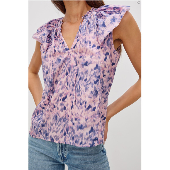 RAILS NWT Karysa Pink Ikat Blouse // S - Picture 1 of 15